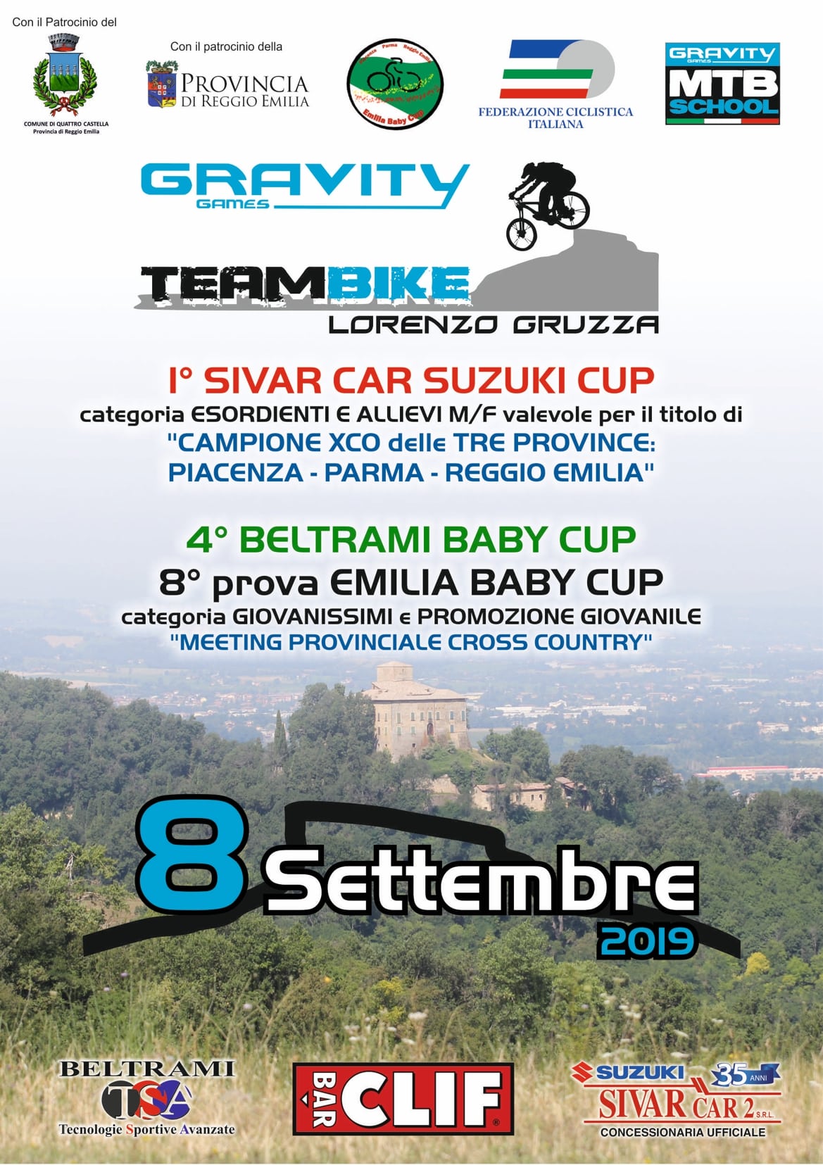 1^ Sivar Car Suzuki Cup Mountain Bike domenica 8 Settembre - SIVAR CAR
